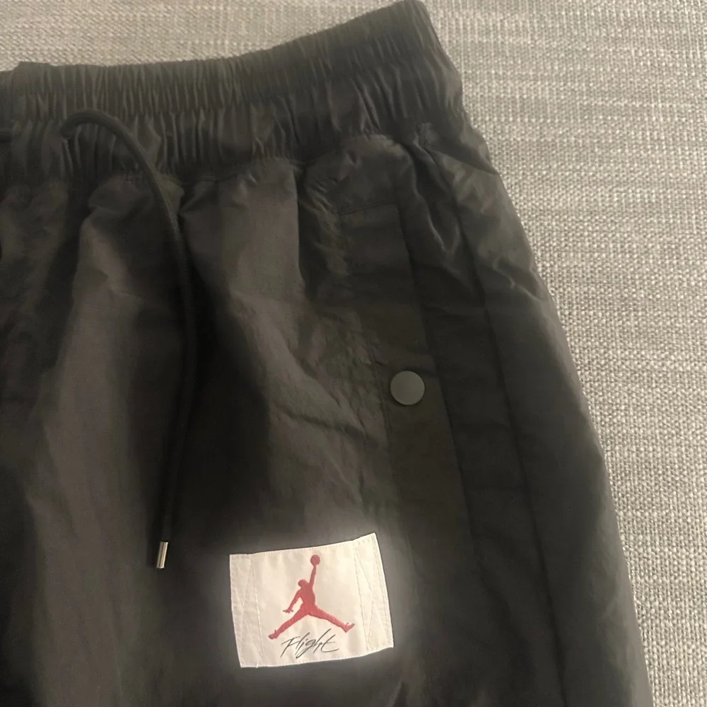 Jordan Flight Woven Jogger Pants Mens Small Black